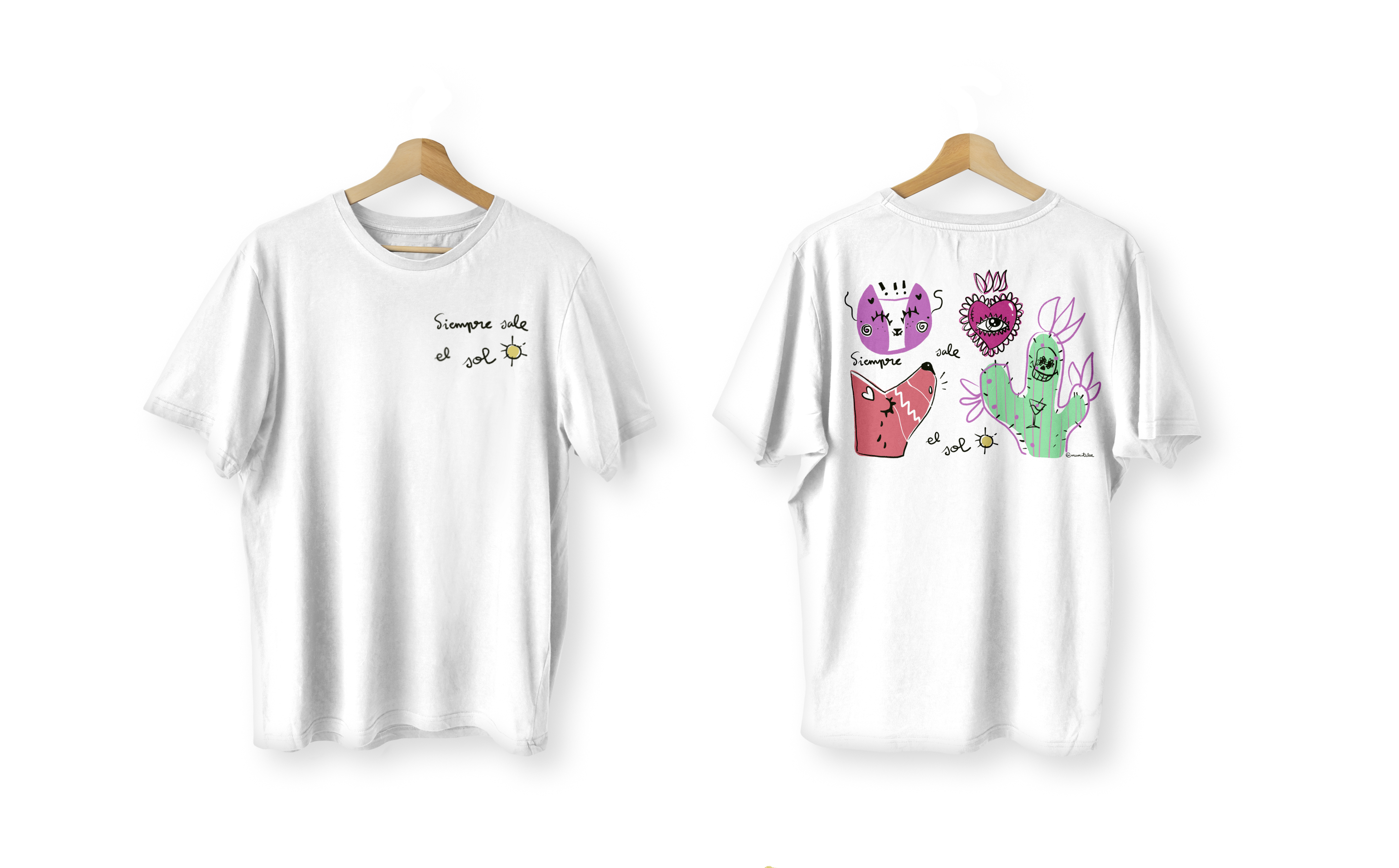 Camiseta "Siempre sale el sol"